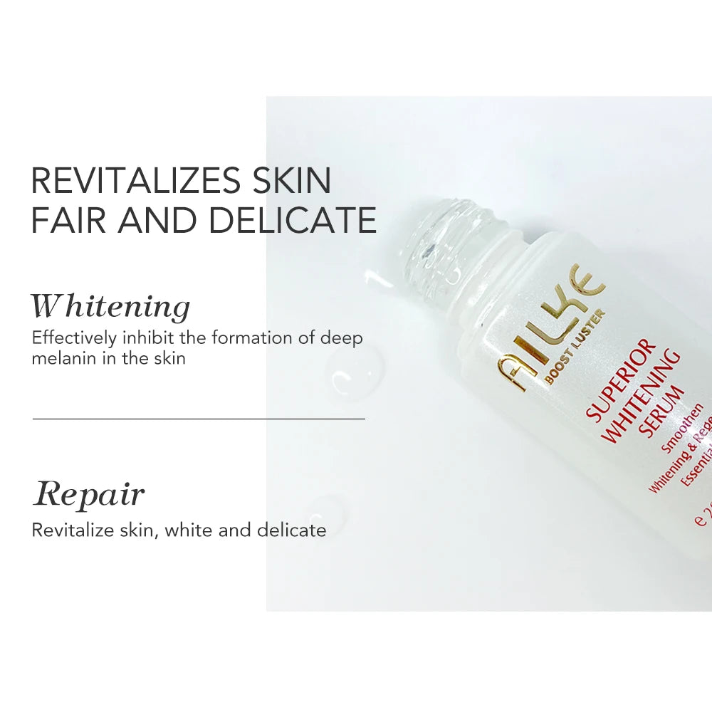 AILKE Superior K-Beauty Whitening & Dark Spot Corrector System – SPF35 Anti-Sun Damage, Hydrating Skincare for Radiant, Even-Toned Skin