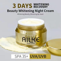 AILKE Superior K-Beauty Whitening & Dark Spot Corrector System – SPF35 Anti-Sun Damage, Hydrating Skincare for Radiant, Even-Toned Skin