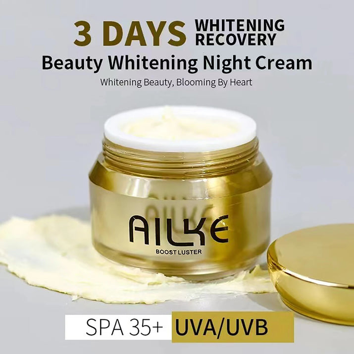 AILKE Superior K-Beauty Whitening & Dark Spot Corrector System – SPF35 Anti-Sun Damage, Hydrating Skincare for Radiant, Even-Toned Skin